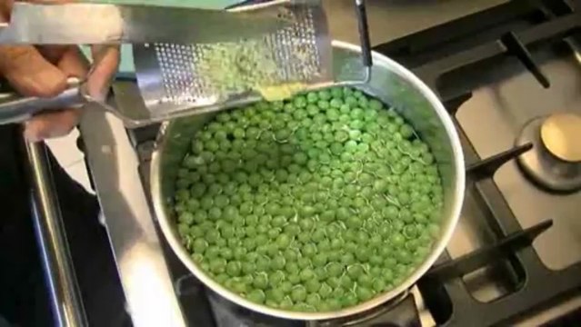 Terrine de saumon mi-cuit aux petits pois