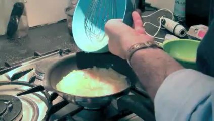 Gâteau d'omelettes printanières