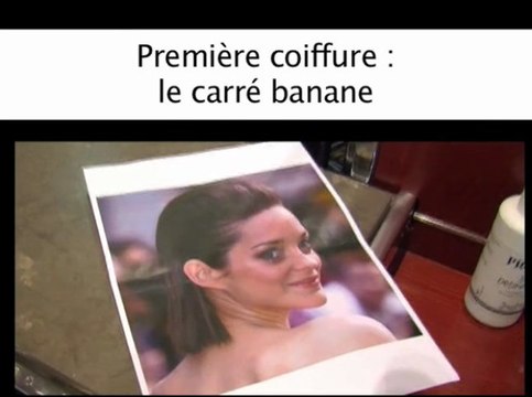 Tuto coiffure: le carré banane de Marion Cotillard