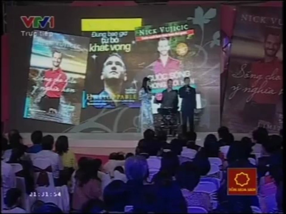 Hanh phuc gia dinh cua Nick Vujicic (vuot len so phan) - VTV1-22/5/2013