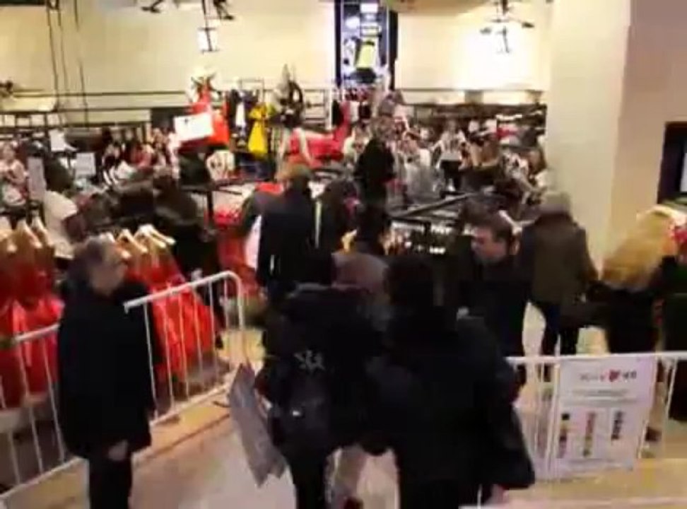 Lanvin pour H&M à 7h du matin, on a tenté l'exp...