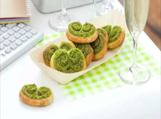 Palmiers au pesto de roquette