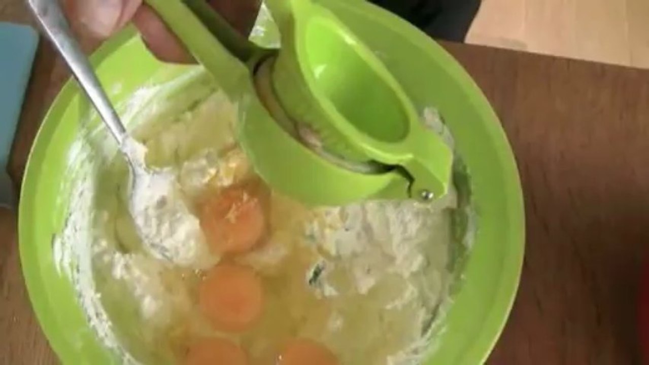 Gratin de penne aux épinards, menthe et citron