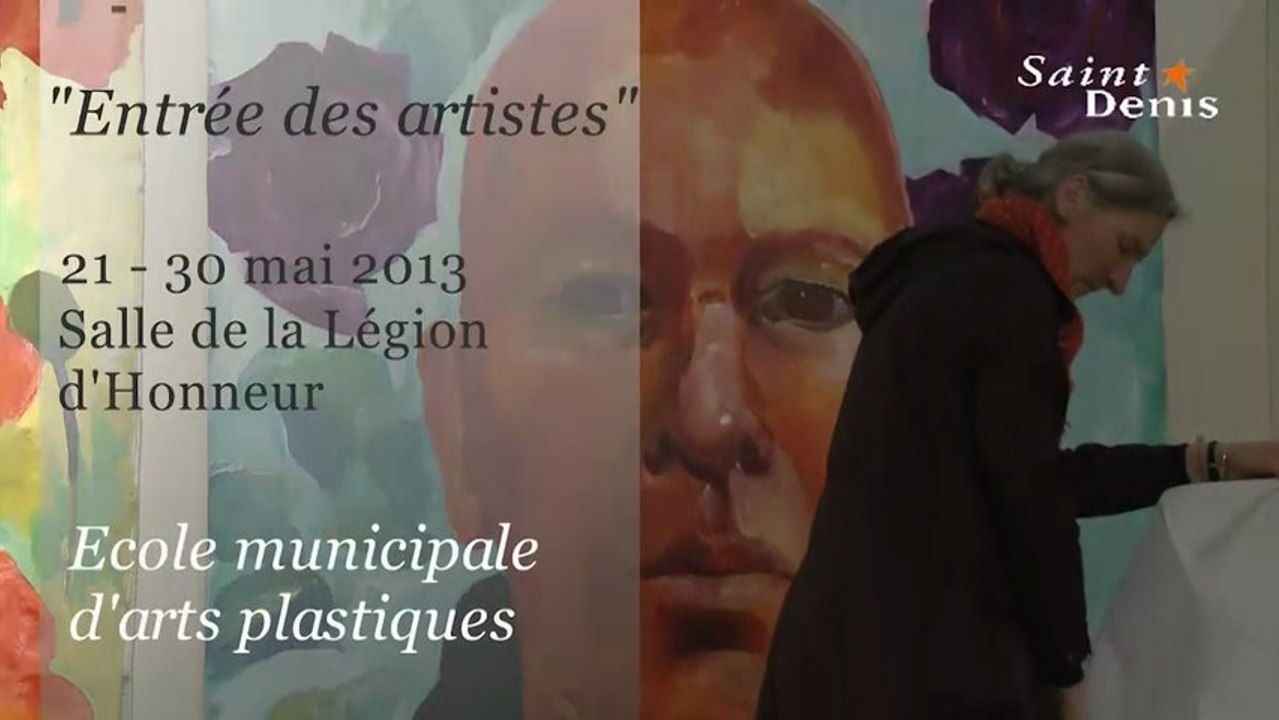 Exposition "Entrée des artistes" - Salle de la légion d'honneur