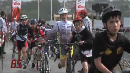 Promotion du triathlon en famille à Olonne-sur-mer