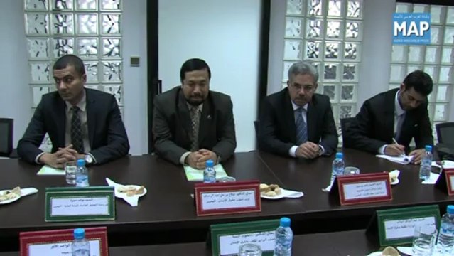 الهيبة يستقبل وزير حقوق الإنسان البحريني