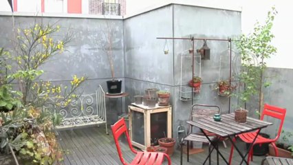 Visite d'un loft à la déco 100% chinée