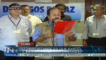 FARC expresa importancia de que haya continuidad en proceso de paz