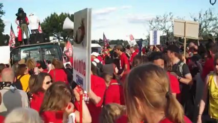 Manif d'Alès gazage par les crs
