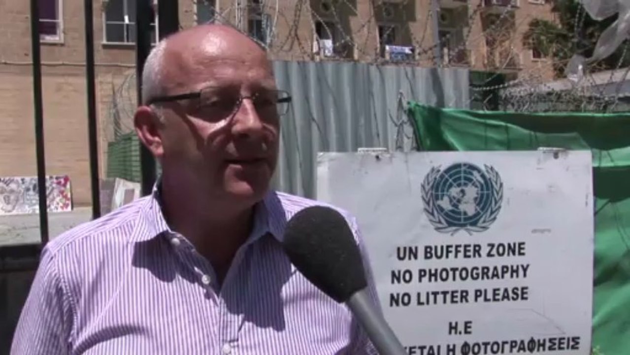 Michel Bonnardeaux, porte-parole de l'ONU à Chypre : "Il n'y a pas de risque pour la paix et la sécurité internationale"