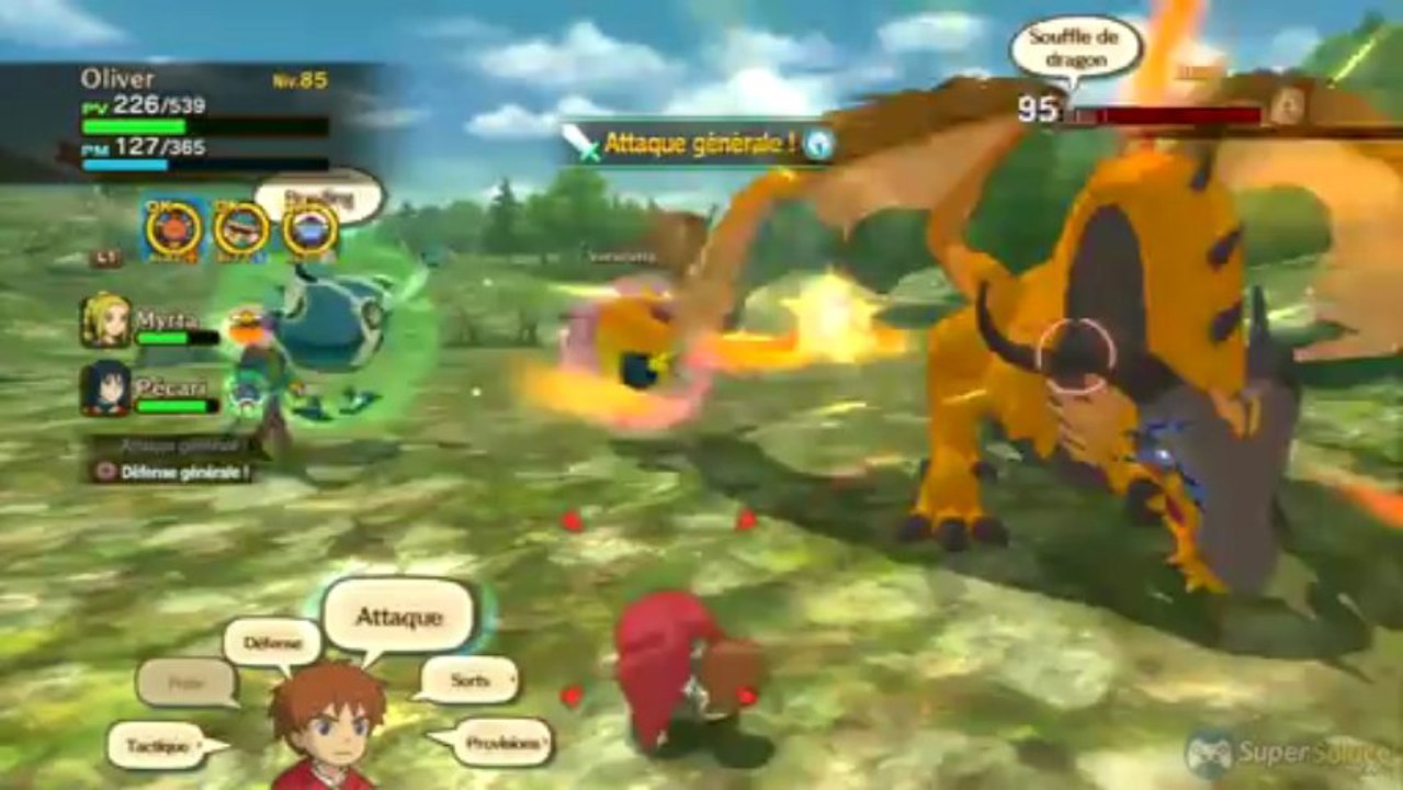 Ni No Kuni : La Vengeance de la Sorcière Céleste - Contrat de Chasseur de primes n°124 (tout feu tout flamme)