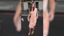 Pippa Middleton Looks Pretty in Peach at Summer Party