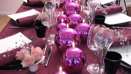 Une décoration de table de Noël fastueuse et festive