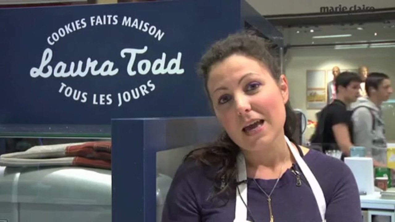 Le cookie aux pépites de chocolat noir et aux cerises