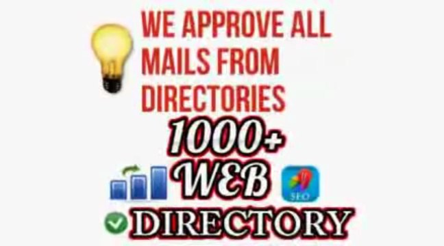 Submit Website To 1,000 Directories. | Submit Website To 1,000 Directories.