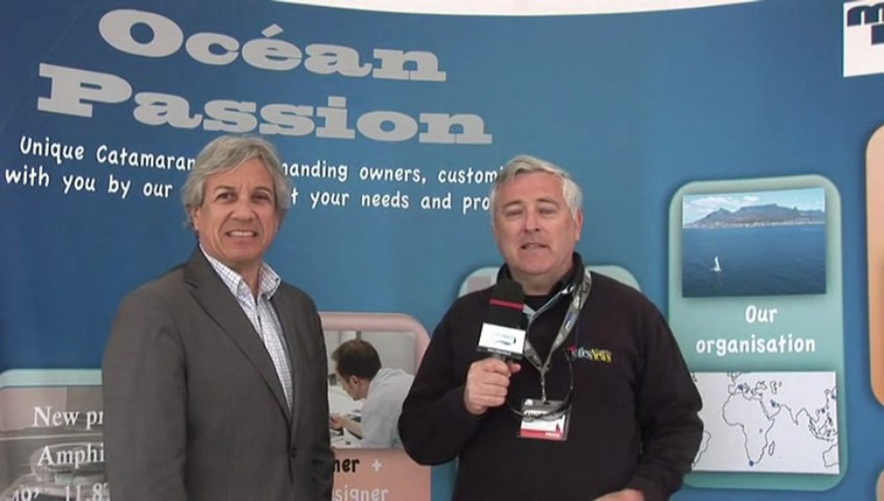 12/04/2013 - Ocean Passion at the Multihull Boat Show at la Grande Motte