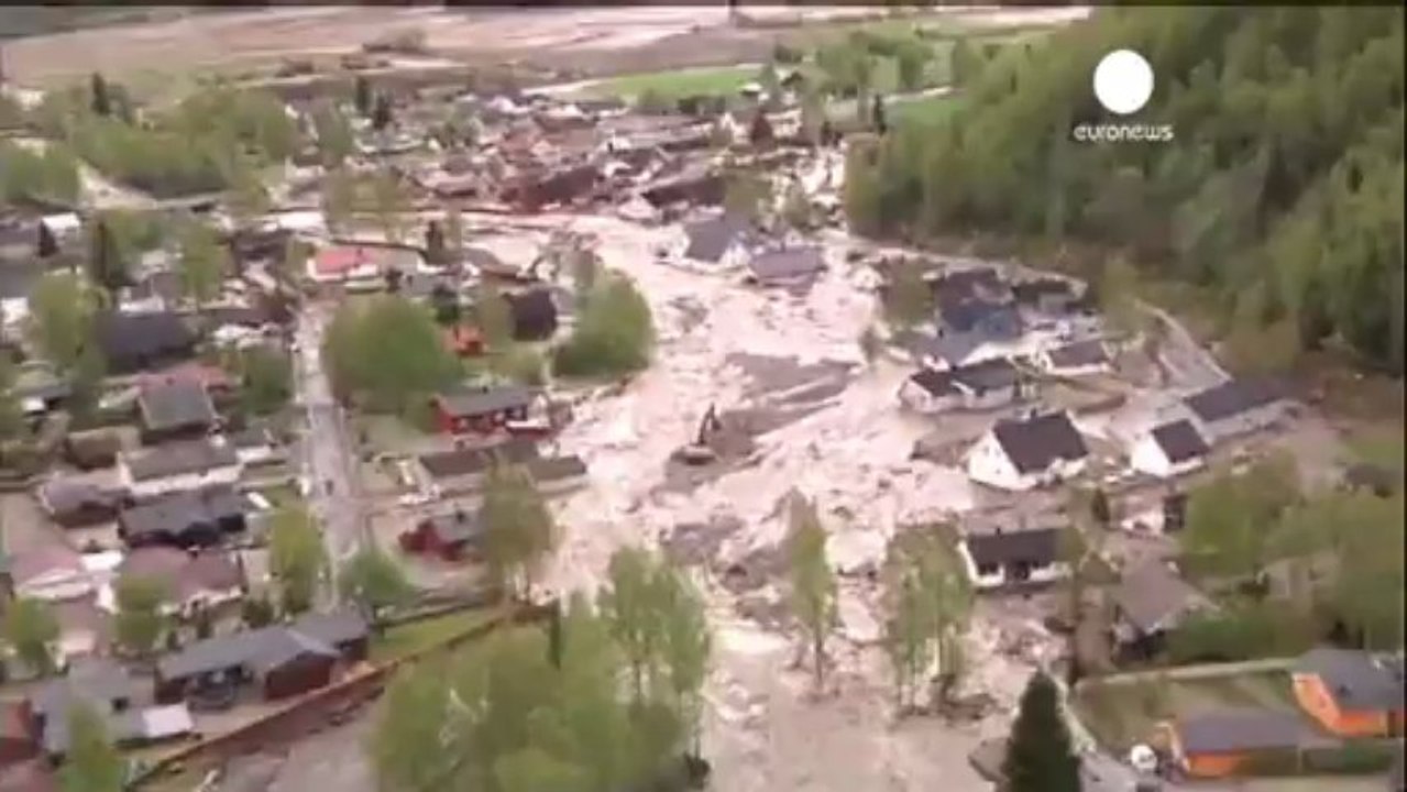 Inondations en Norvège