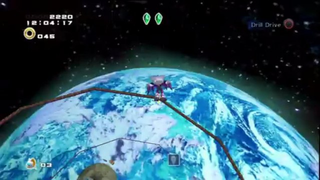 Sonic Adventure 2 Battle - Dark - Rouge : Mad Space - Mission 1 : Trouve 3 morceaux de la Master Emerald !