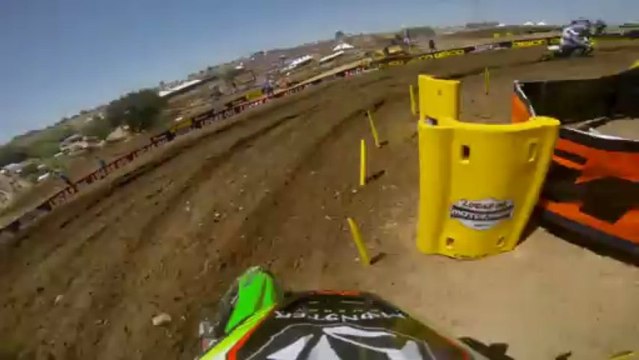 Ryan Villopoto Moto 1 - 2013 Hangtown Motocross GoPro HD 1080p