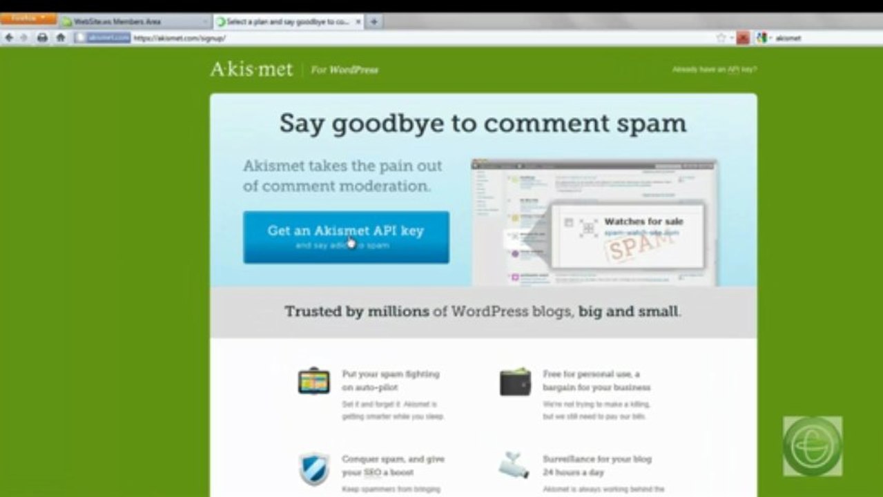 Adding Spam Blocker Akismet to WordPress