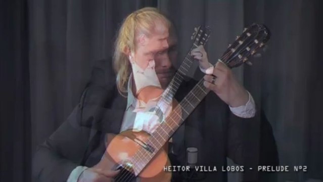 heitor villa lobos prelude 2 par thierry barth extrait du dvd verde alma