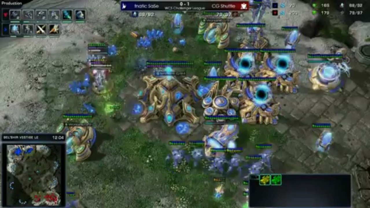 Shuttle vs SaSe - WCS Starcraft 2