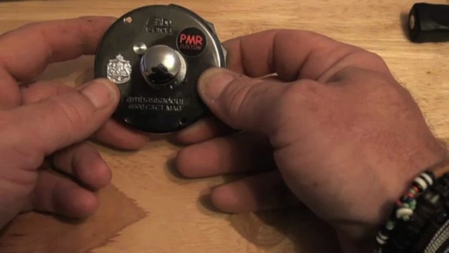 Abu 5500 & 6500 PMR bespoke custom center magged side plate - Les