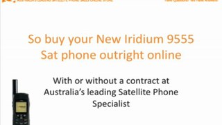 Can You Buy An Iridium 9555 In Autralia With A Pre Paid Sim Rather Than A Contract