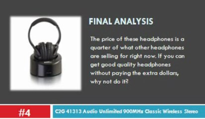 Best Wireless Headphones for TV Reviews