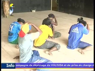 TCHAD : LES MOUVEMENTS DE LA DANSE .