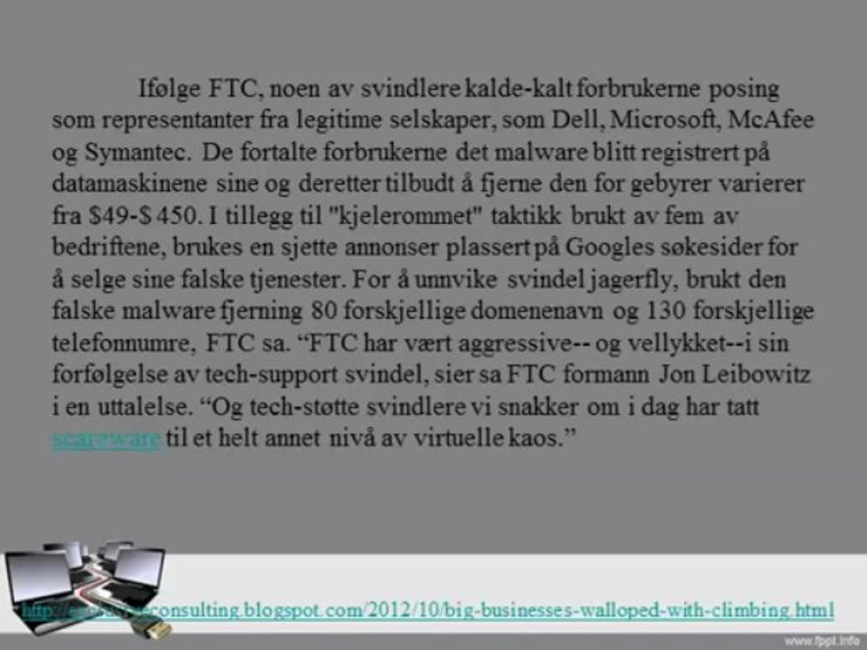 Store bedrifter Walloped med klatring Cybercrime kostnader