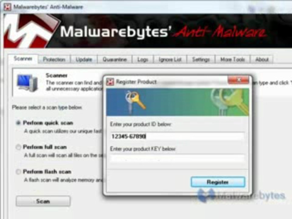 Malwarebytes_ How to Register for the PRO Version