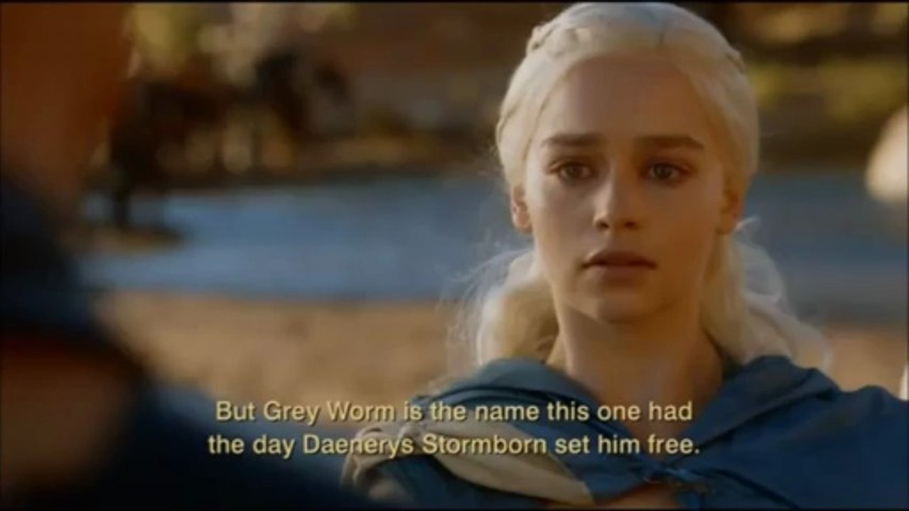 Game of Thrones Season 3 - Episode 5- Kissed By Fire - Daenerys Scene -
