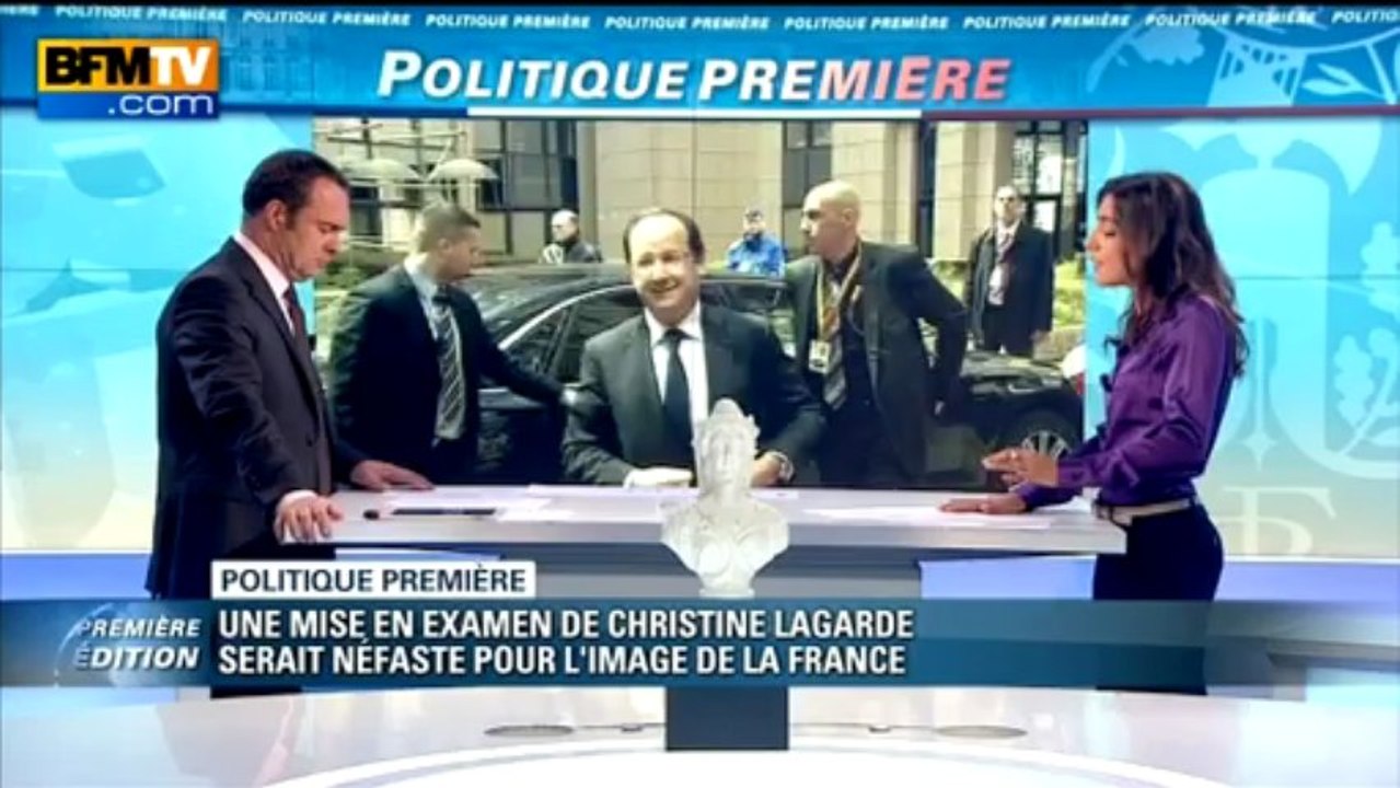 Politique Première: Lagarde joue gros dans l'affaire Tapie - 24/05