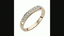 9ct Gold Channel Set Diamond Ring Review
