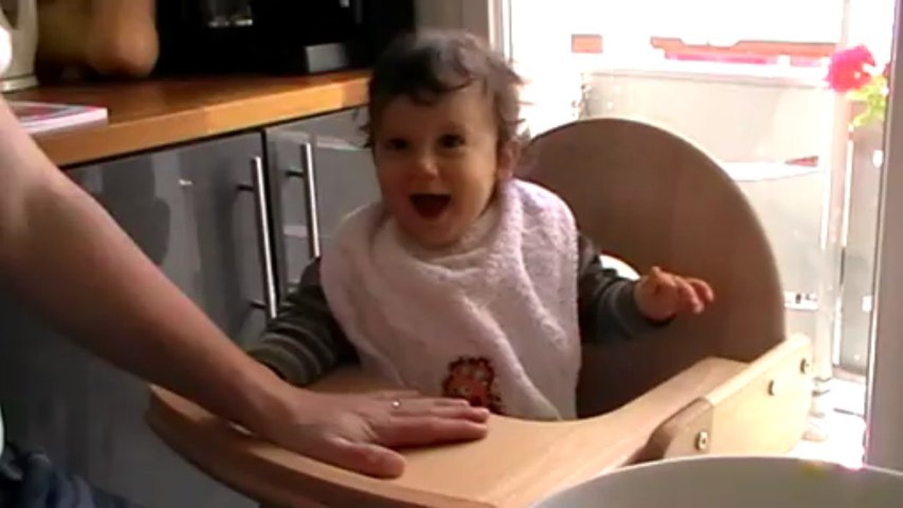 Fou rire chaise haute