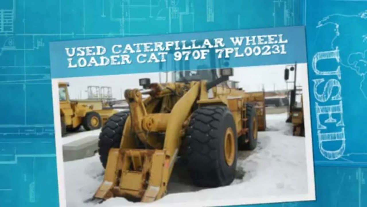 Used Wheel Loaders Caterpillar Loader for sale