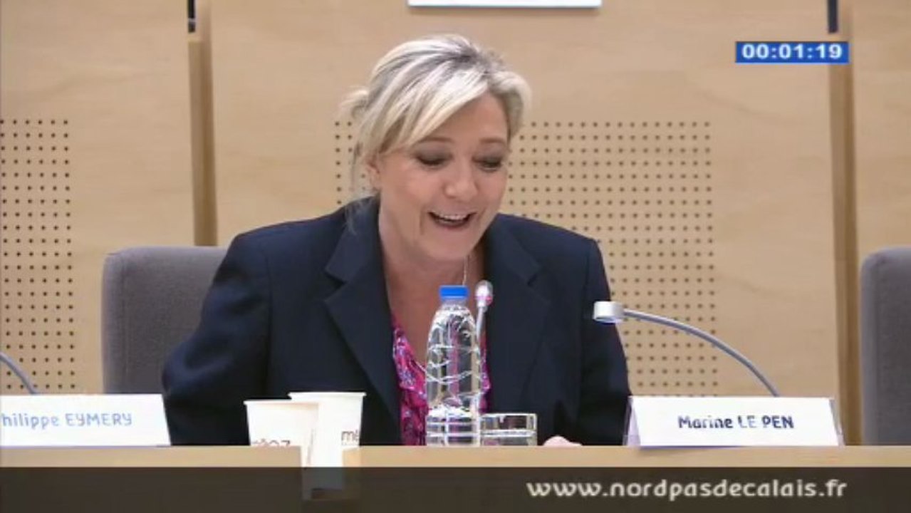 Marine LE PEN défend l'emploi et les conditions de travail des salariés de la région