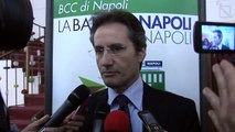 Napoli - Caldoro all'assemblea dei soci della Banca di credito cooperativo (23.05.13)