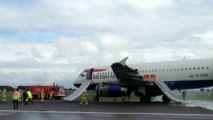 BA plane in Heathrow Airport emergency landing