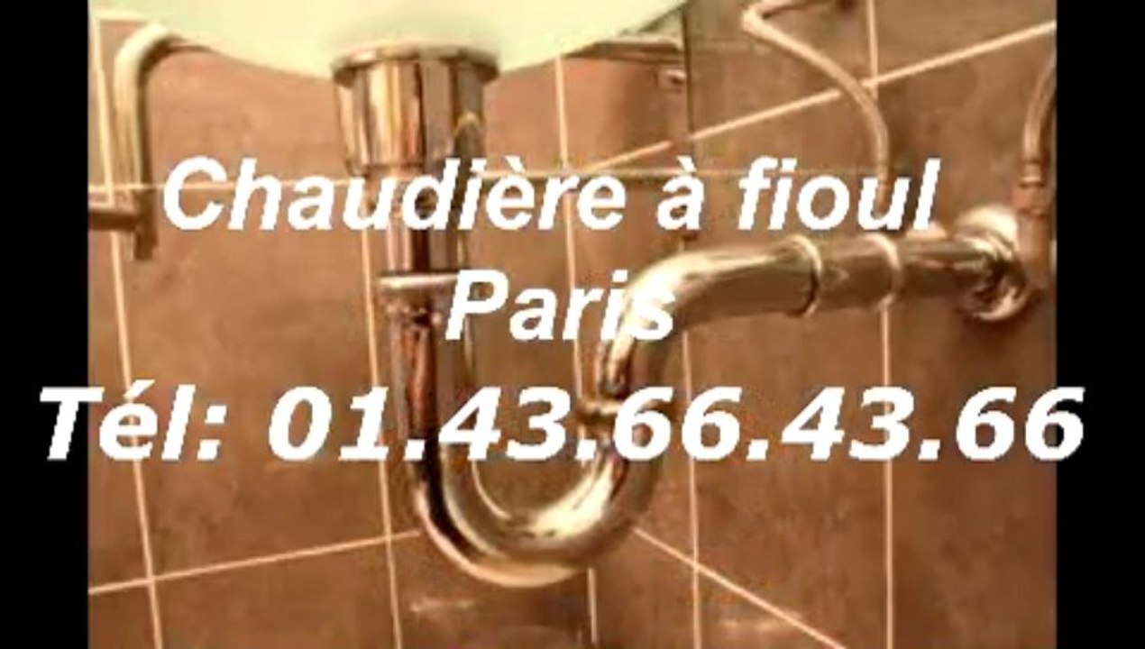 Chaudière à fioul Paris Tél: 01.43.66.43.66