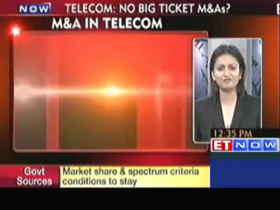 Telecom Dept to Finalise M&A Norms Shortly