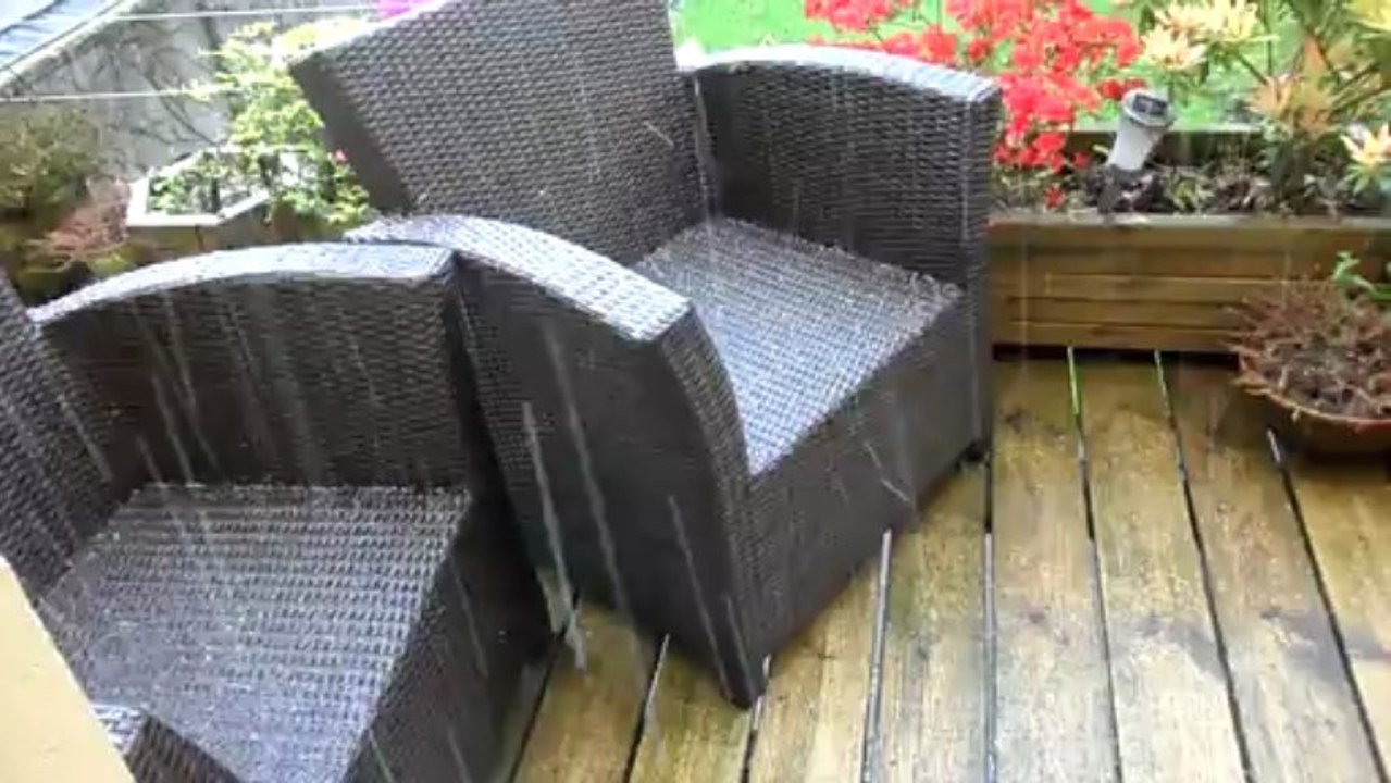 temps d'été dans le Nord, j'adore !...