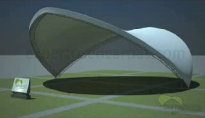 Render carpa Sidney exclusiva de Serna Tents