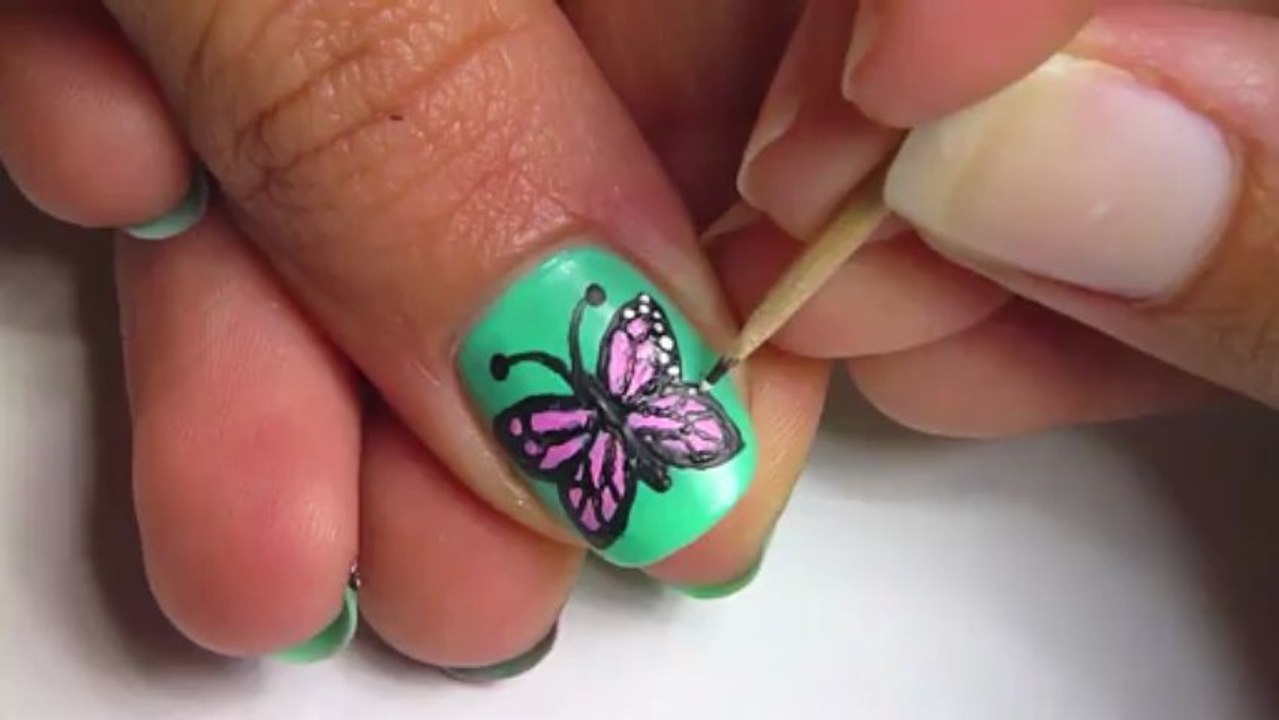 Butterfly Nail Art