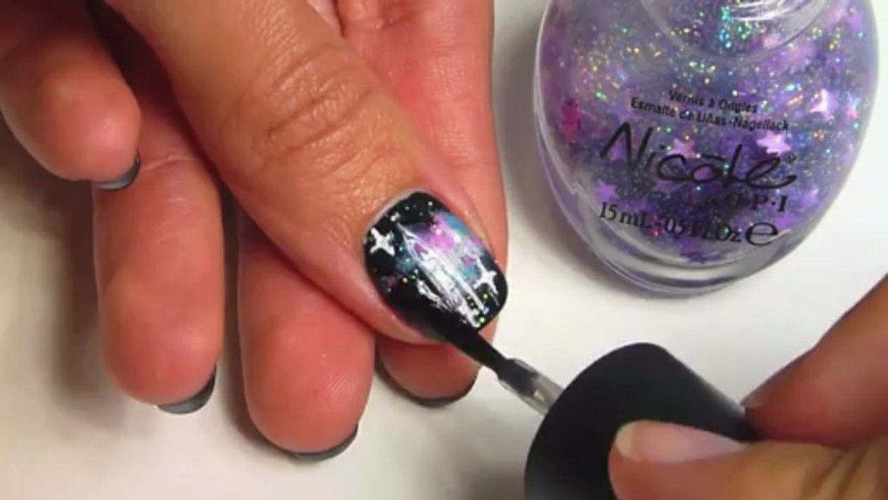 Galaxy Nail Art