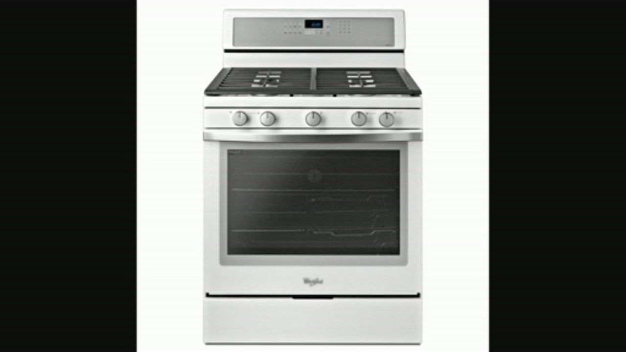 Whirlpool 30" Freestanding Gas Range W Rapid Preheat  White Ice Review