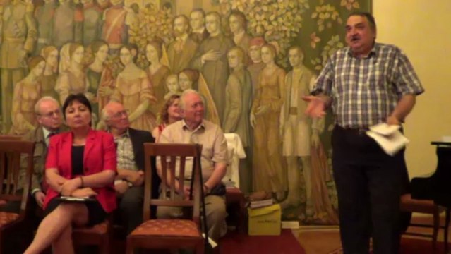 Omagierea Poetului Horia Zilieru, de catre Mioara Dita Bahna, Ioan Holban, Daniel Corbu-Muzeul UNIRII,Iaşi- 23 mai 2013