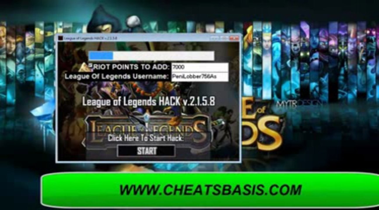 League Of legends Trainer Hack * Pirater * FREE Download May - June 2013 Update