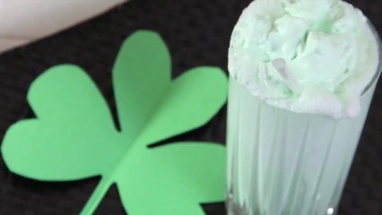 Homemade Shamrock Shake : Kids Recipe